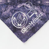 Textura #19 de obra Horizonte フリースブランケット (角)