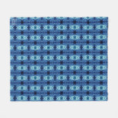 Textura #1.0 de la obra Cerezas フリースブランケット (正面(横))