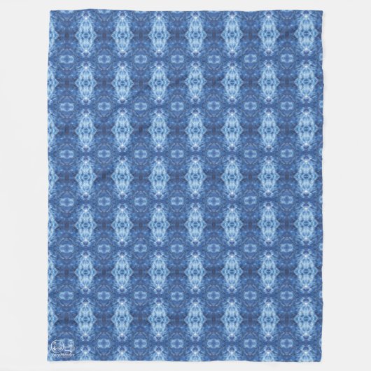 Textura #1 de la obra Cerezas フリースブランケット (正面)