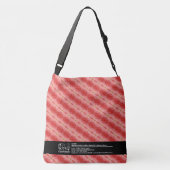 Textura #1 de la obra El corazón de los... クロスボディバッグ (裏面)