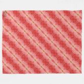 Textura #1 de la obra El corazón de los... フリースブランケット (正面(横))