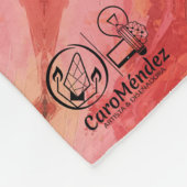 Textura #1 de la obra El corazón de los... フリースブランケット (角)