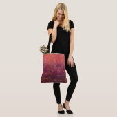 Textura #1 de la obra La puesta del sol トートバッグ (モデル)