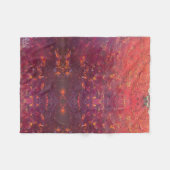 Textura #1 de la obra La puesta del sol フリースブランケット (正面(横))