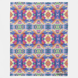 Textura #1 de la obra Piña フリースブランケット