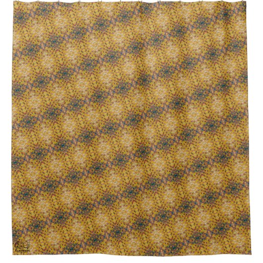 Textura #1 de la obra Piña. SERIE シャワーカーテン (正面)
