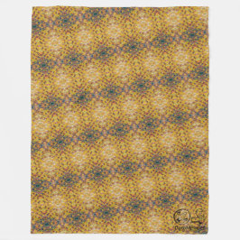 Textura #1 de la obra Piña. SERIE フリースブランケット