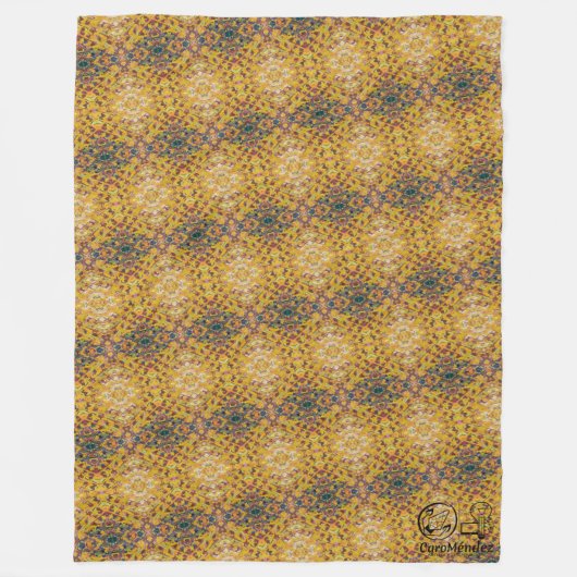 Textura #1 de la obra Piña. SERIE フリースブランケット (正面)