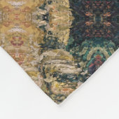 Textura #1 de obra Amanecer フリースブランケット (角)