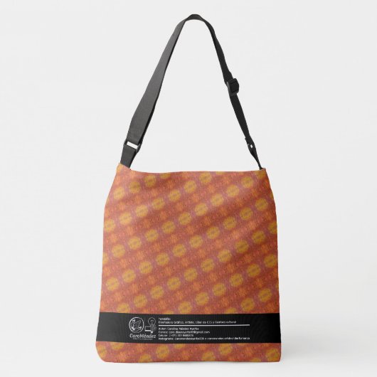 Textura #1 de obra Horizonte クロスボディバッグ (裏面)