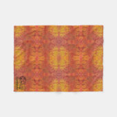 Textura #1 de obra Horizonte フリースブランケット (正面(横))