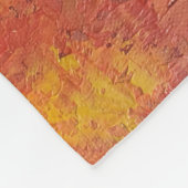 Textura #1 de obra Horizonte フリースブランケット (角)