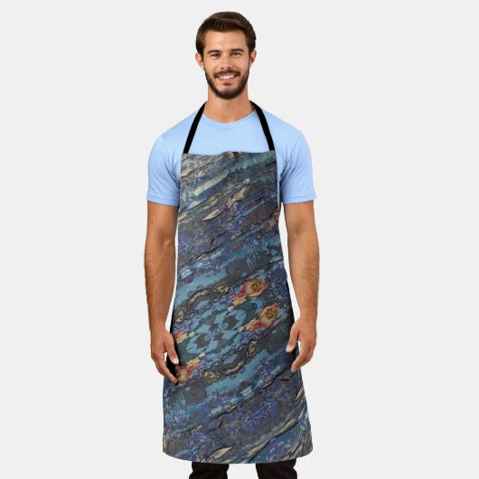 Textura #1 de obra La roca エプロン (着用した状態)