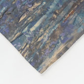 Textura #1 de obra La roca フリースブランケット (角)