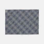 Textura #1 de obra La roca フリースブランケット (正面(横))