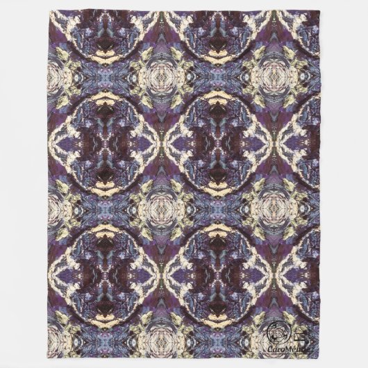 Textura #20 de la obra Maritimo フリースブランケット (正面)