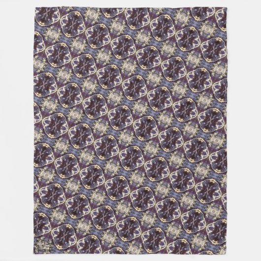 Textura #20 de la obra Maritimo フリースブランケット (正面)