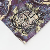 Textura #20 de la obra Maritimo フリースブランケット (角)