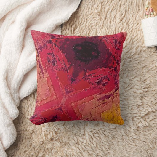 Textura #20 de obra Horizonte クッション (ブランケット)