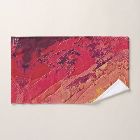 Textura #20 de obra Horizonte ハンドタオル (ハンドタオル)