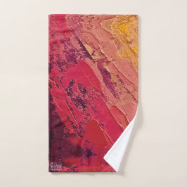 Textura #20 de obra Horizonte ハンドタオル