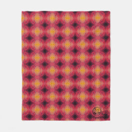 Textura #20 de obra Horizonte フリースブランケット