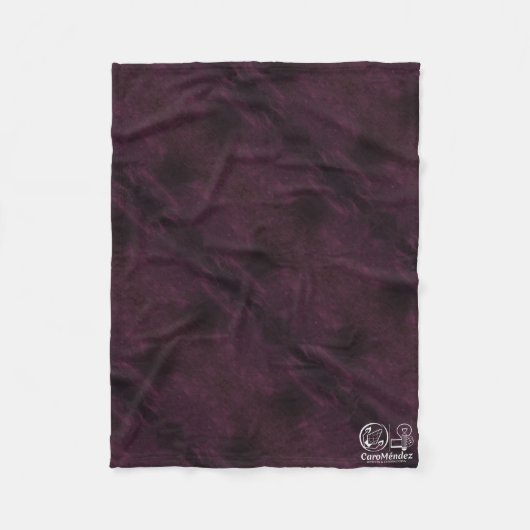 Textura #21 de la obra Fantasía y realidad フリースブランケット (正面)