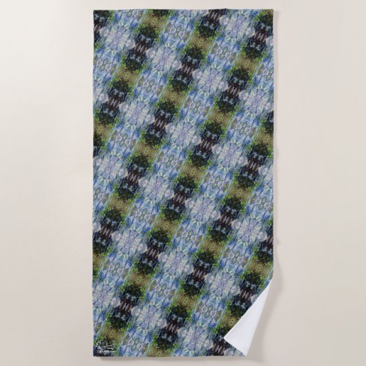Textura #21 de la obra Maritimo ビーチタオル (正面)