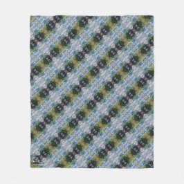 Textura #21 de la obra Maritimo フリースブランケット