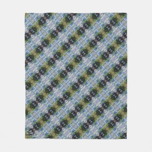 Textura #21 de la obra Maritimo フリースブランケット (正面)