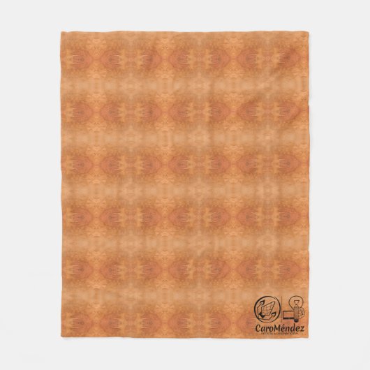 Textura #21 de la obra Nuit フリースブランケット (正面)