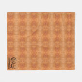 Textura #21 de la obra Nuit フリースブランケット (正面(横))