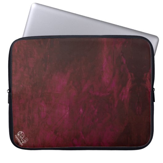 Textura #22 de la obra Fantasía y realidad ラップトップスリーブ (正面)