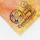 Textura #23.0 de la obra Nuit フリースブランケット (角)