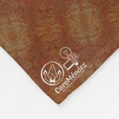 Textura #23 de obra Horizonte フリースブランケット (角)