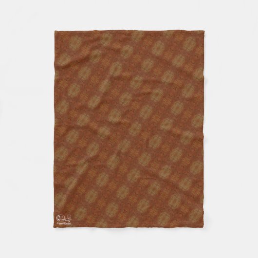 Textura #23 de obra Horizonte フリースブランケット (正面)