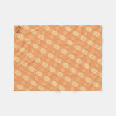 Textura #24 de obra Horizonte フリースブランケット (正面(横))