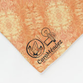 Textura #24 de obra Horizonte フリースブランケット (角)