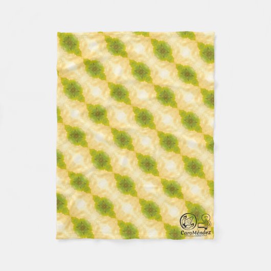 Textura #25 de la obra Nuit フリースブランケット (正面)