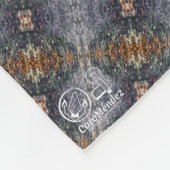 Textura #25 de obra Amanecer フリースブランケット (角)