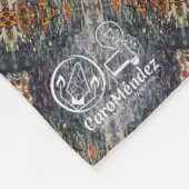  Textura #25 de obra Amanecer フリースブランケット (角)