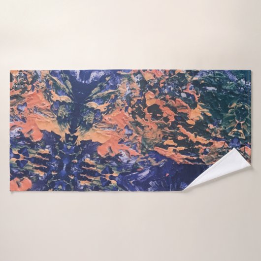 Textura #25 de obra Horizonte バスタオル (バスタオル)