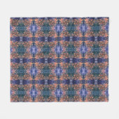 Textura #25 de obra Horizonte フリースブランケット (正面(横))