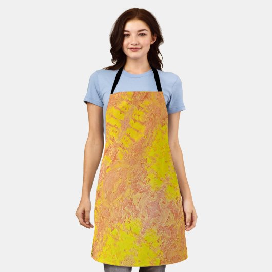 Textura #26 de obra Horizonte エプロン (着用した状態)