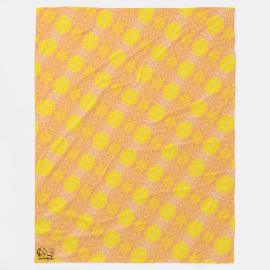 Textura #26 de obra Horizonte フリースブランケット (正面)