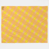 Textura #26 de obra Horizonte フリースブランケット (正面(横))