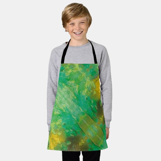 Textura #27 de la obra Nuit エプロン (着用した状態)