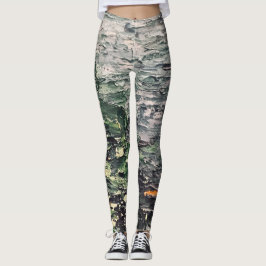 Textura #27 de obra Amanecer レギンス