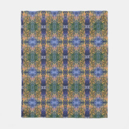 Textura #27 de obra Horizonte フリースブランケット