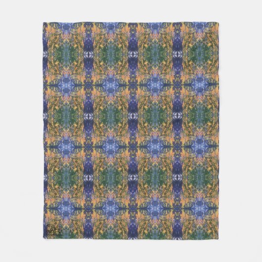 Textura #27 de obra Horizonte フリースブランケット (正面)